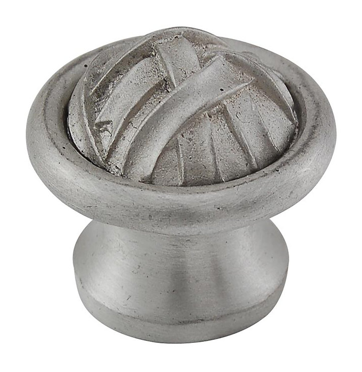 Cilento Mushroom Knob, 1.25" H x 1.25" W x 1.25" D, Satin Nickel