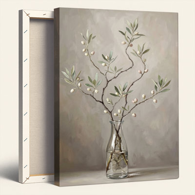 Olive Branch, reproduction d'art sur toile, ensemble de 1