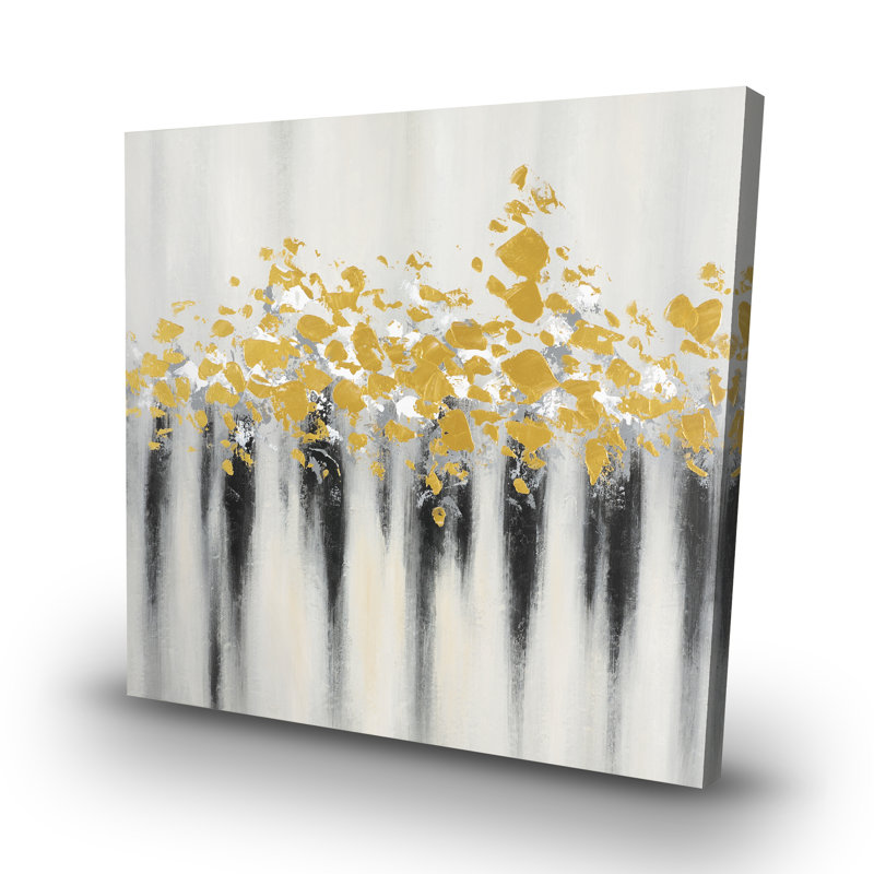 Small spots - 32"x32" art on canvas