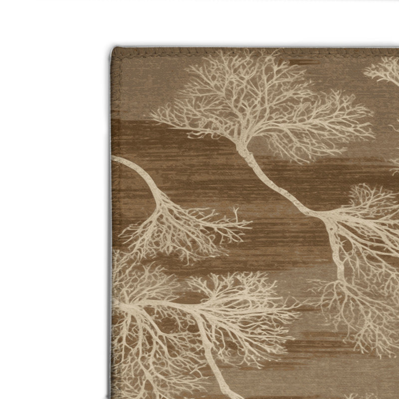 Nature Beige Indoor and Outdoor Area Rug, Rectangle 2' x 3'
