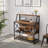 100W x39.8D x 106H cm Selleck Bar with Wine Storage With Cup Holder-270695240
