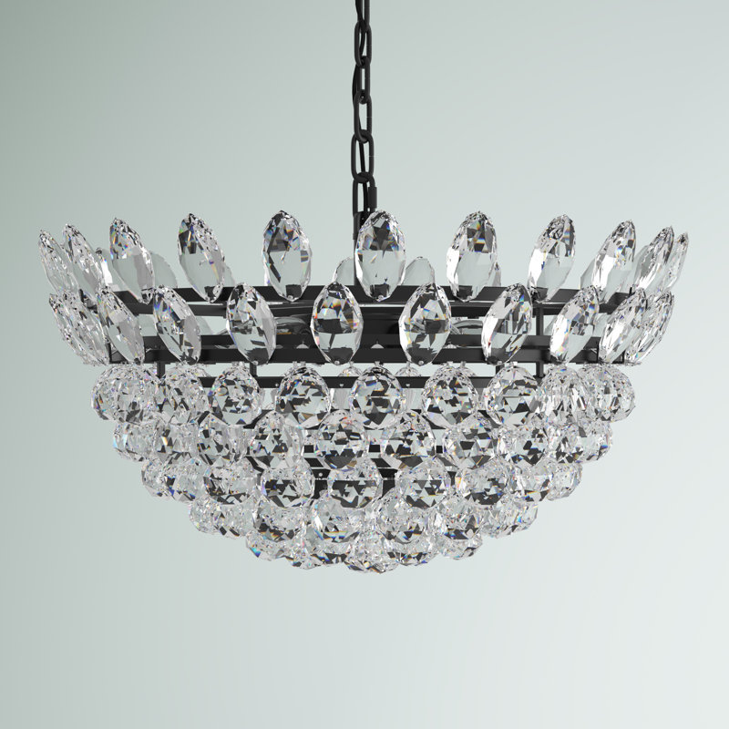 Abel 5 - Light Unique/Statement Pendant, Black, 70" H x 18" W x 18" D