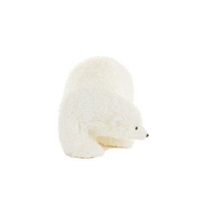Ours polaire blanc curieux