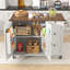 140 Cm Iron Kitchen Island