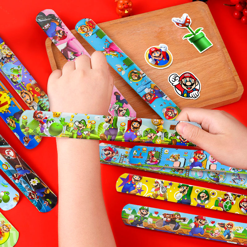Super Mario Slap Bracelets