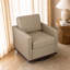 Fauteuil rembourré pivotant-400784218