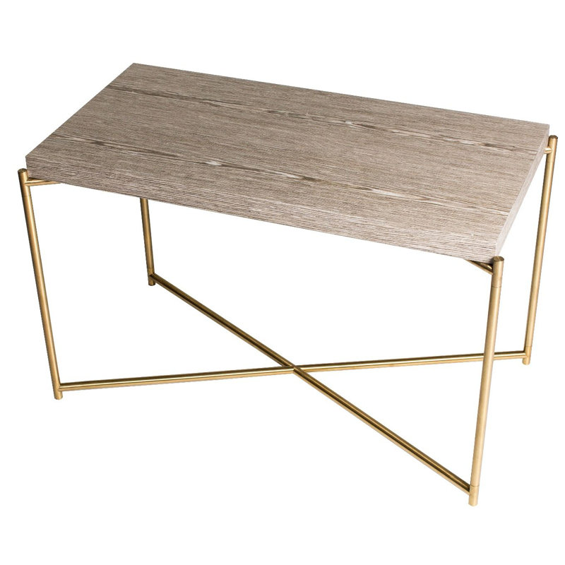 Bedell End Table, Brass