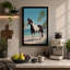 Horse on Tropical Shore Coastal - Wrapped Canvas-1041212804-1041212921