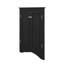 Armoire d'angle triangulaire avec tablettes réglables et portes élégantes-232235682
