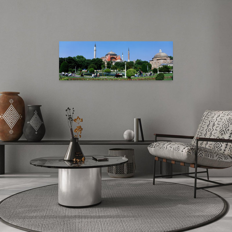 Hagia Sophia, Istanbul, Turquie, architecture, art mural, H 12 po x l 36 po