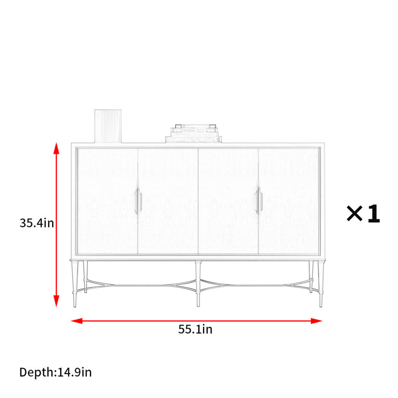 Armoire d'appoint American