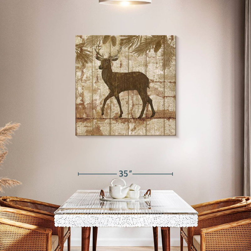 Brampt Deer Crossing, H 36 po x l 36 po