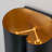 Dimmable Curl Up/Down Metal Flush Mounted Sconce