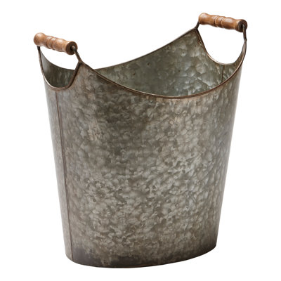 Flower Market Bucket W/Hndl