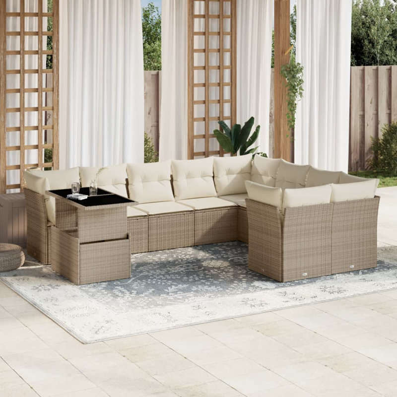 Vidaxl Garden Sofa Set