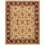 Cranmore Oriental Handmade Tufted Wool Ivory/Red Area Rug-19260847