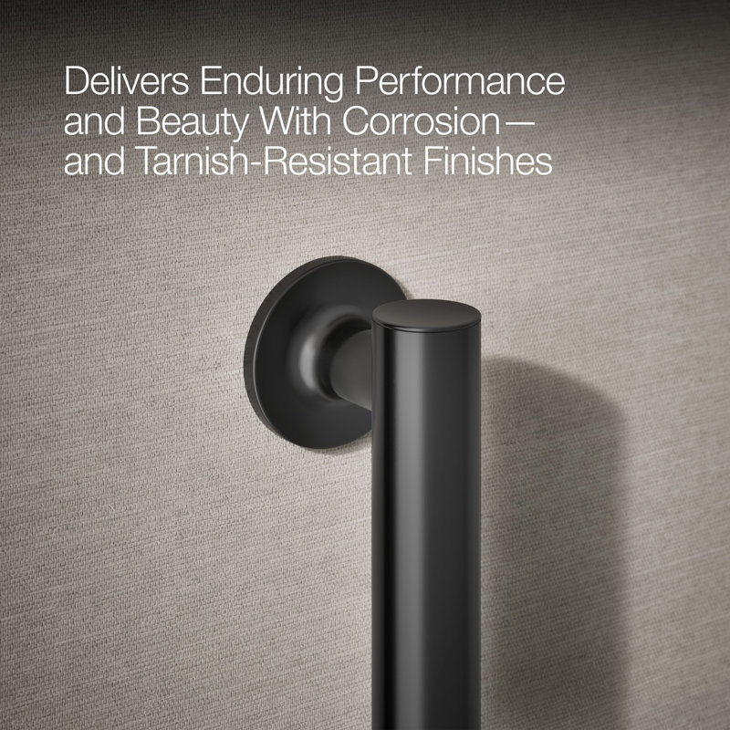 Purist Grab Bar, Matte Black, 24"W
