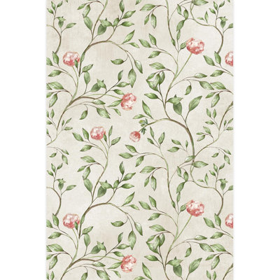 Bordure florale pelez et collez