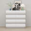 Commode 8 tiroirs pour chambre à coucher-347209792