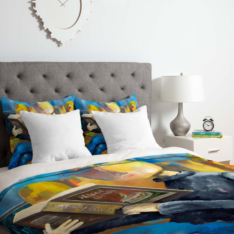 Ensemble de housse de couette, Housse de couette pour grand lit et 2 taies décor