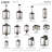Inniss Transparent Lantern Head-1083215229