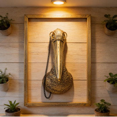 Sculpture murale Pelican