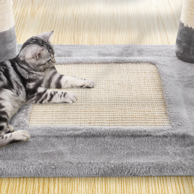 Barnsley 138cm H Cat Tree, Grey