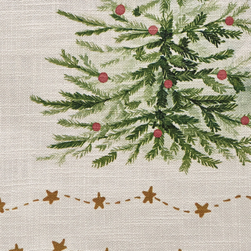  Rustic Christmas Table Runner 15X54