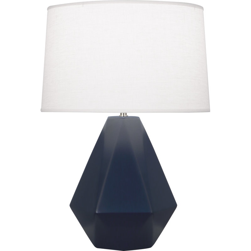 Delta Lamp, Matte Midnight Blue