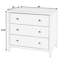 Commode rectangulaire 3 tiroirs Pettitt-872069431