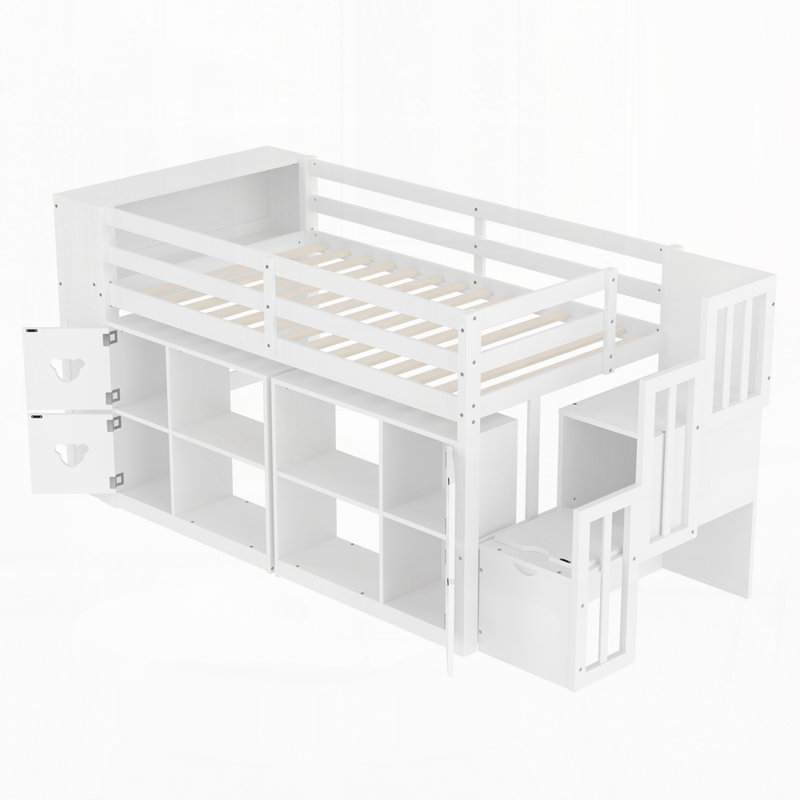 Mobilier de chambre à coucher moderne en bois, Blanc