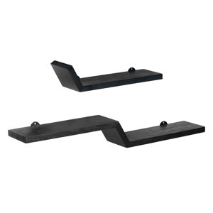 Marv Set Of 2 Wall Mounted Shelves