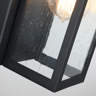 Breakwater Bay Marhill Sand Black H10 75 quot Wall Lantern Sconce Light