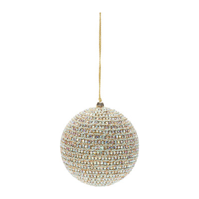 Jeweled Ball Ornament (Set of 4)