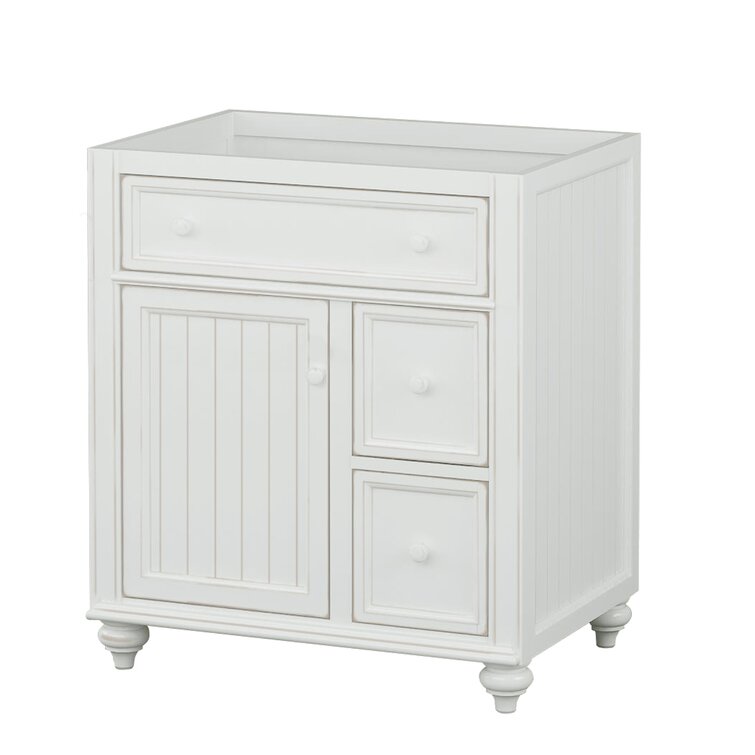 Highland Dunes Cheever Left Side Drawer Shaker 30 Bathroom Vanity