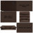 Arcadia Chocolate Microfiber Motion Glider Recliner