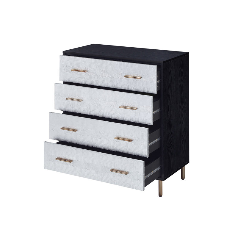 Commode 4 tiroirs de rangement