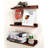 3 Piece Walnut Floating Shelf