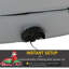 Décorations d'extérieur de Noël gonflables 7 pi père Noël conduisant une motoneige, décor de Noël de jardin gonflable avec affichage à DEL