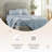Organic Twin Fitted Sheet Only Deep Pocket - 100% Organic Cotton Sheets With Soft Breathable 500 Thread Count Sateen Weave Gots & Fairtrade Certified - Fitted Bed Sheets Only (Powder, Twin)-117985792-117985802