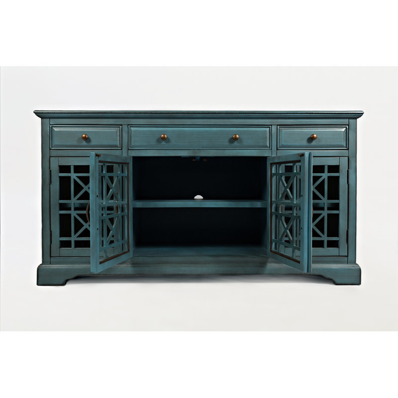 Sina 153cm Sideboard, Antique Blue