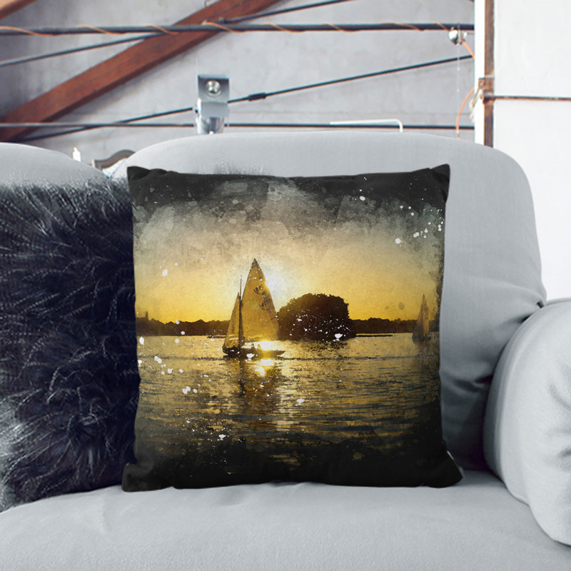 Square Cushion, White, 55cm H x 55cm W x 20cm D