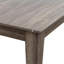 Table de salle à manger extensible en bois manufacturé, sièges 14+, rectangulaire 106,5 L, finition chêne foncé, base à 4 pieds