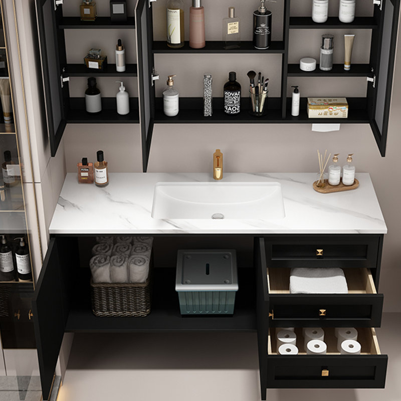 Modern simple style light luxury bathroom cabinet