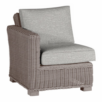 Rustic Woven Sectional Left