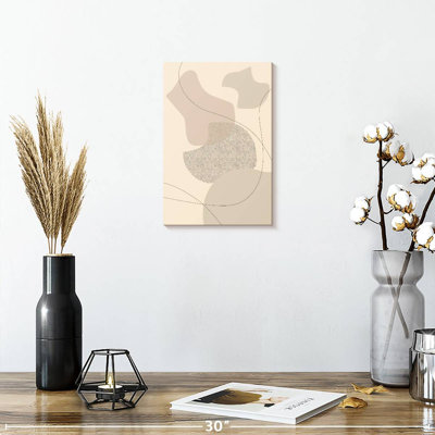 Avery Mid-Century brun abstrait II