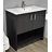 Nhyira 36'' Single Bathroom Vanity with Ceramic Top-647594554