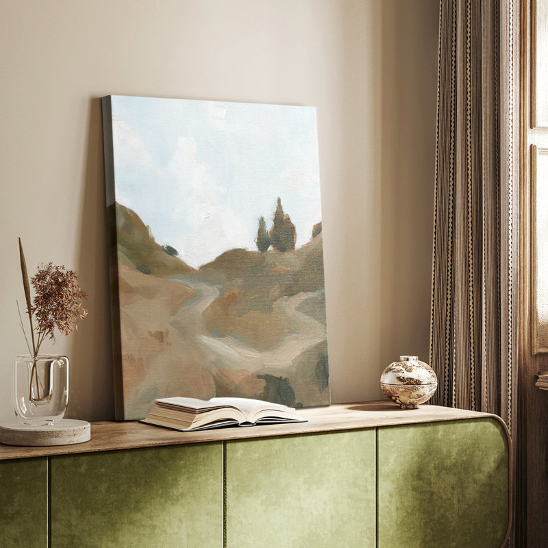 West Fourche Trail III - Galerie Cavas sur mesure, H 18 po x l 12 po