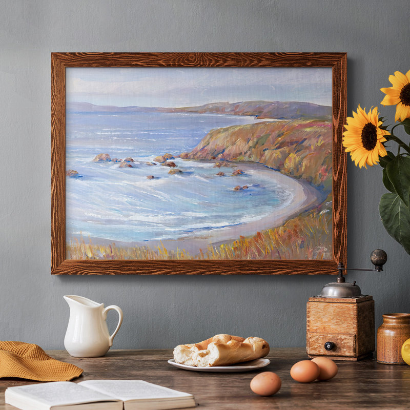 Le long de la côte II, reproduction d'art sur toile, Érable, H 28 po x l 42 po