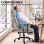 HOMCOM Linen Office Chair-770369543